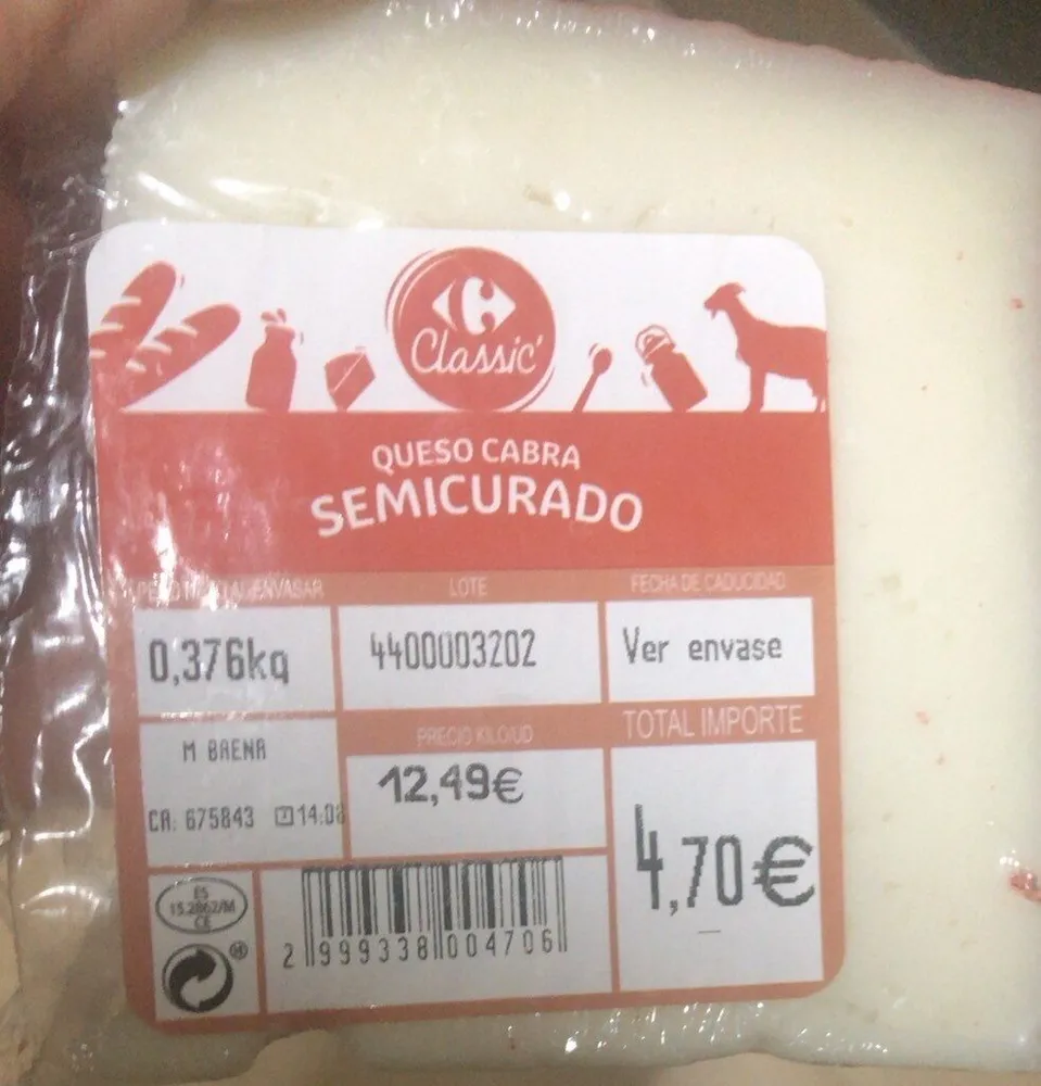 Queso de cabra semicirado