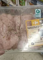 Pechuga pollo marinado ajillo