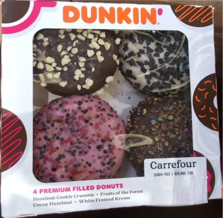 Dunkin Pack 4 betlinas