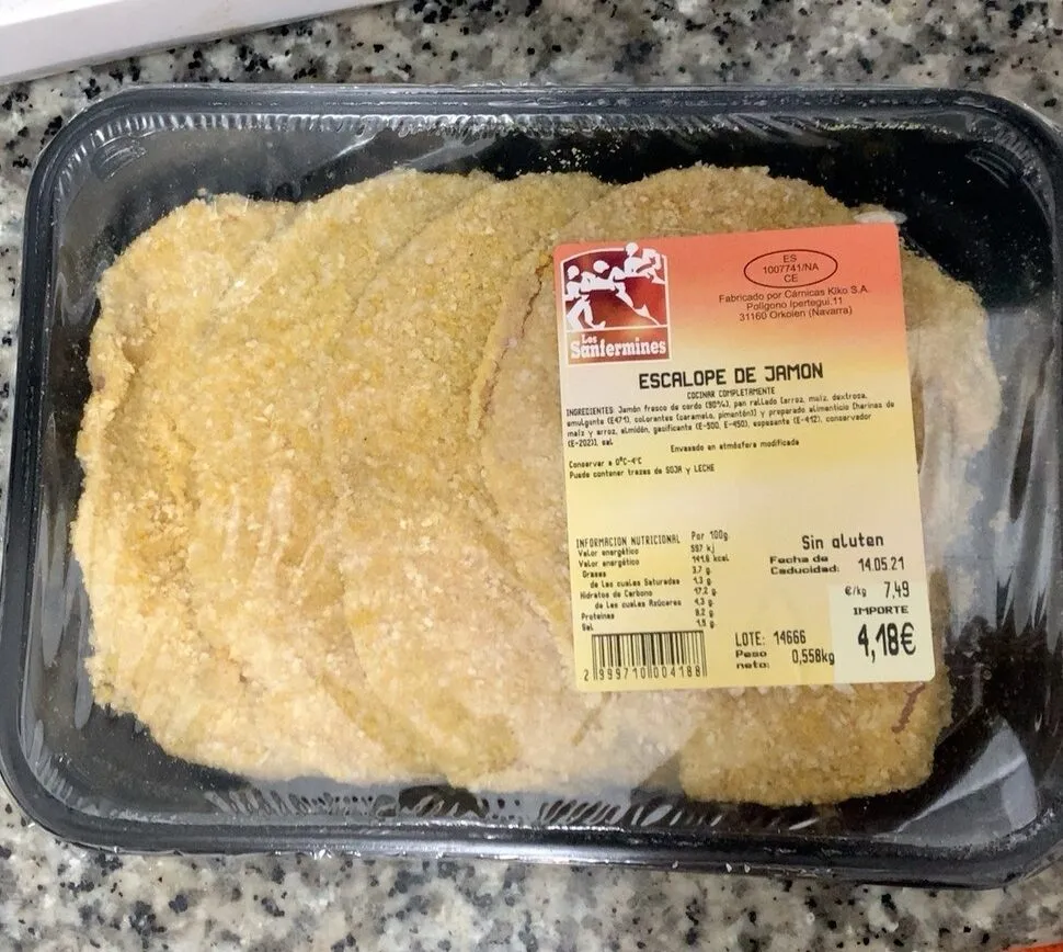 Escalope de jamon