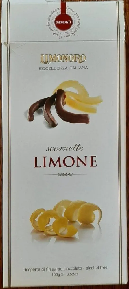 scorzette limone
