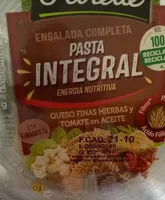 Ensalada completa pasta integral