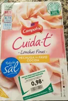 Campofrio lonchas pechuga de pavo