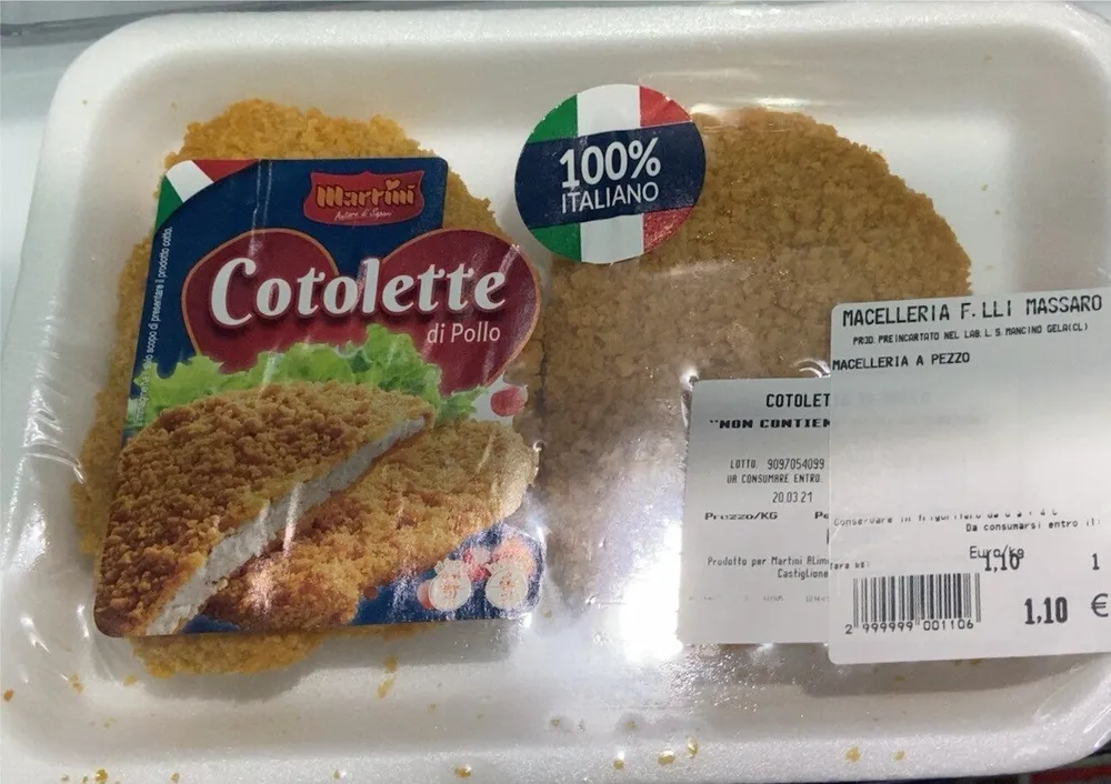 Cotolette di pollo