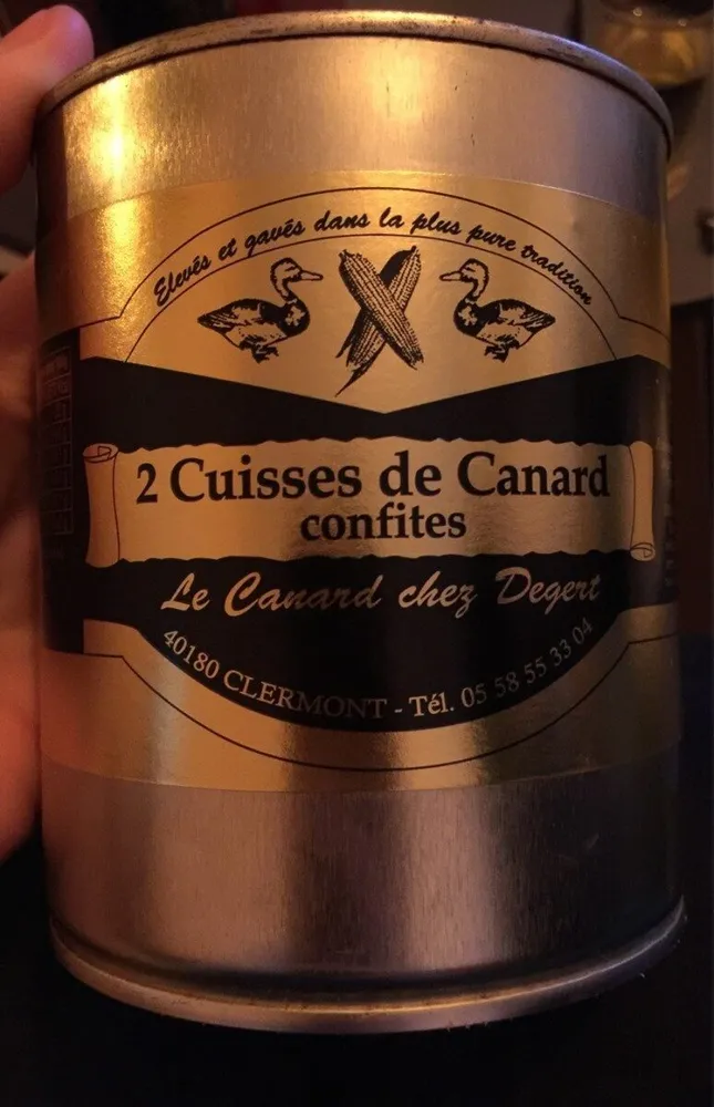 2 cuisses de canard
