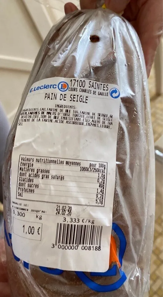 Pain de seigle