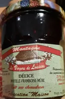 Delice myrtille-framboise-mûre