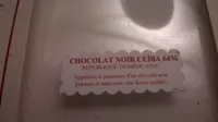 TABLETTE DE CHOCOLAT NOIR CEIBA 64%