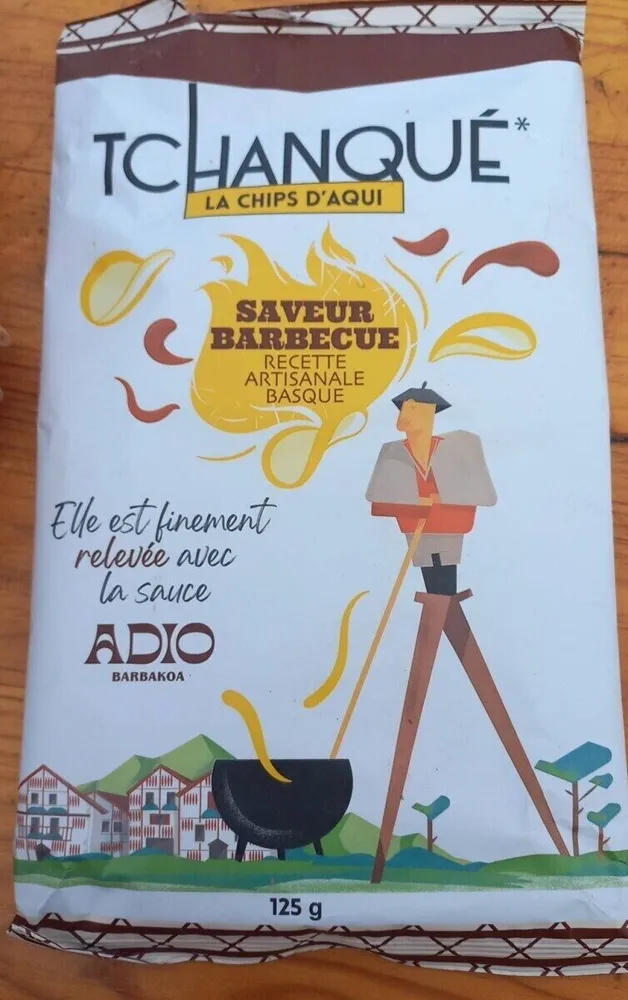 La chips d'aqui-saveur barbecue