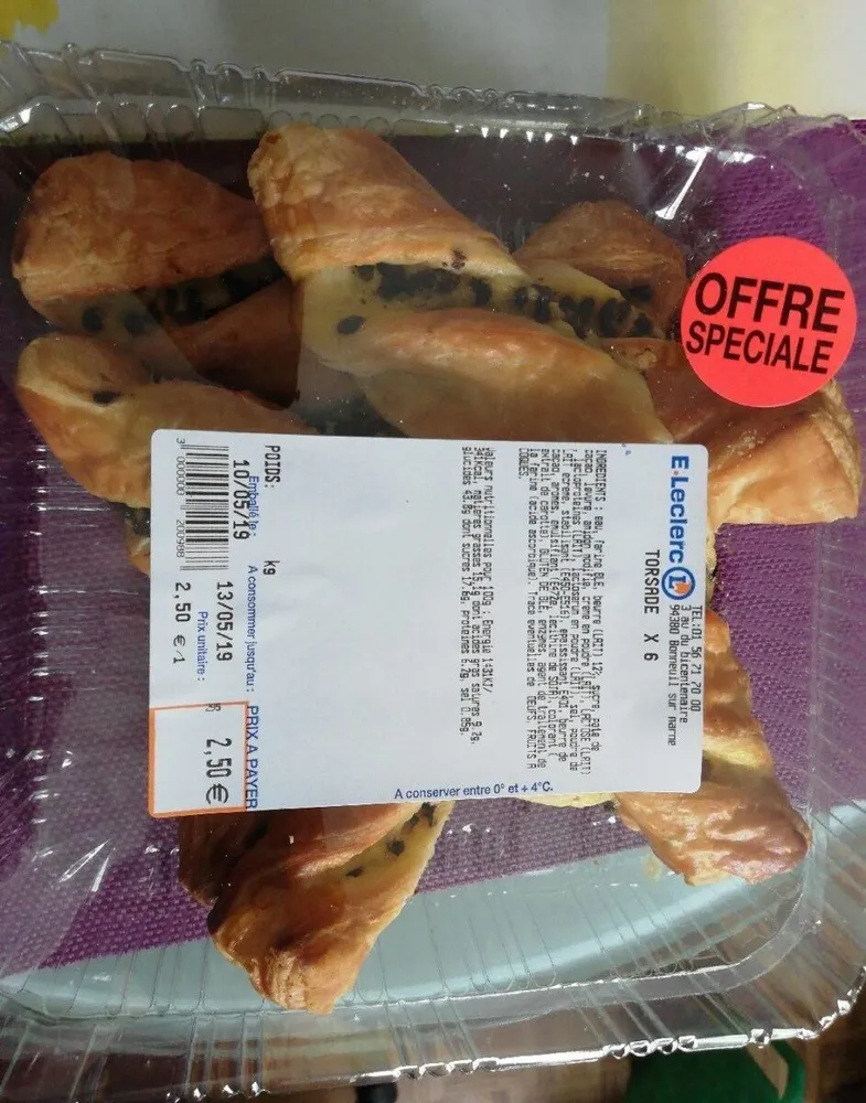 TORSADE x4 + 1 OFFERTE