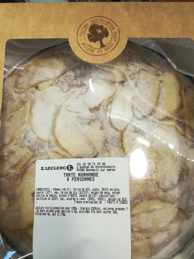 Tarte normande