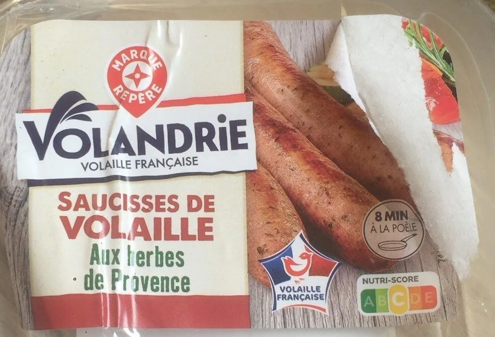 Saucisses de volaille aux herbes de provence