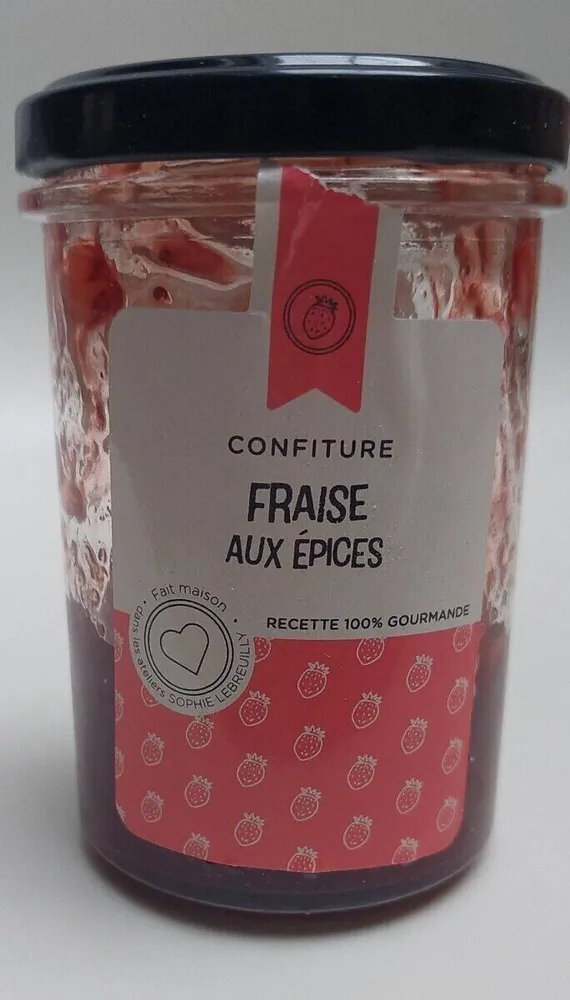 Confiture de fraise aux épices