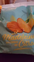 Madeleines aux écorces de citron