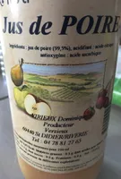 Jus de poire