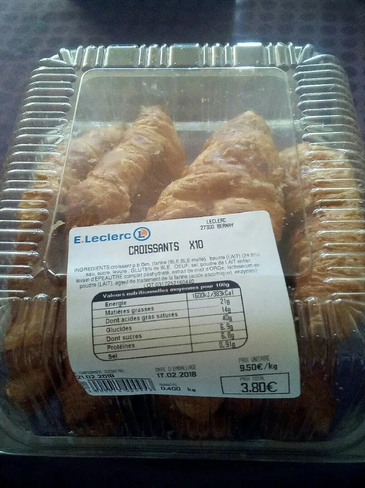 Croissants X10