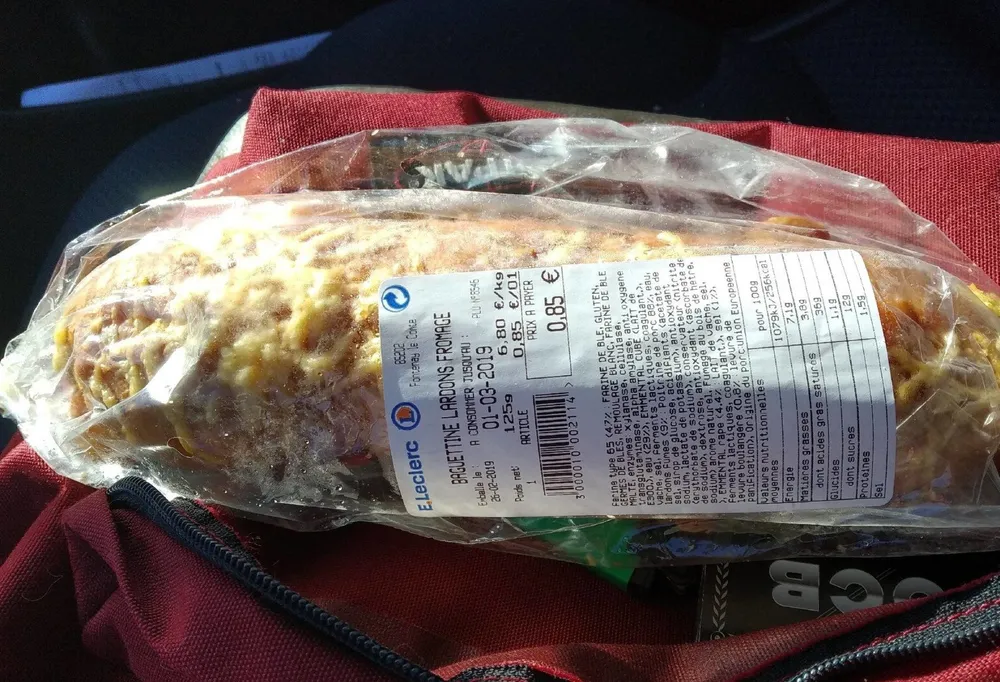Baguettine lardon fromage