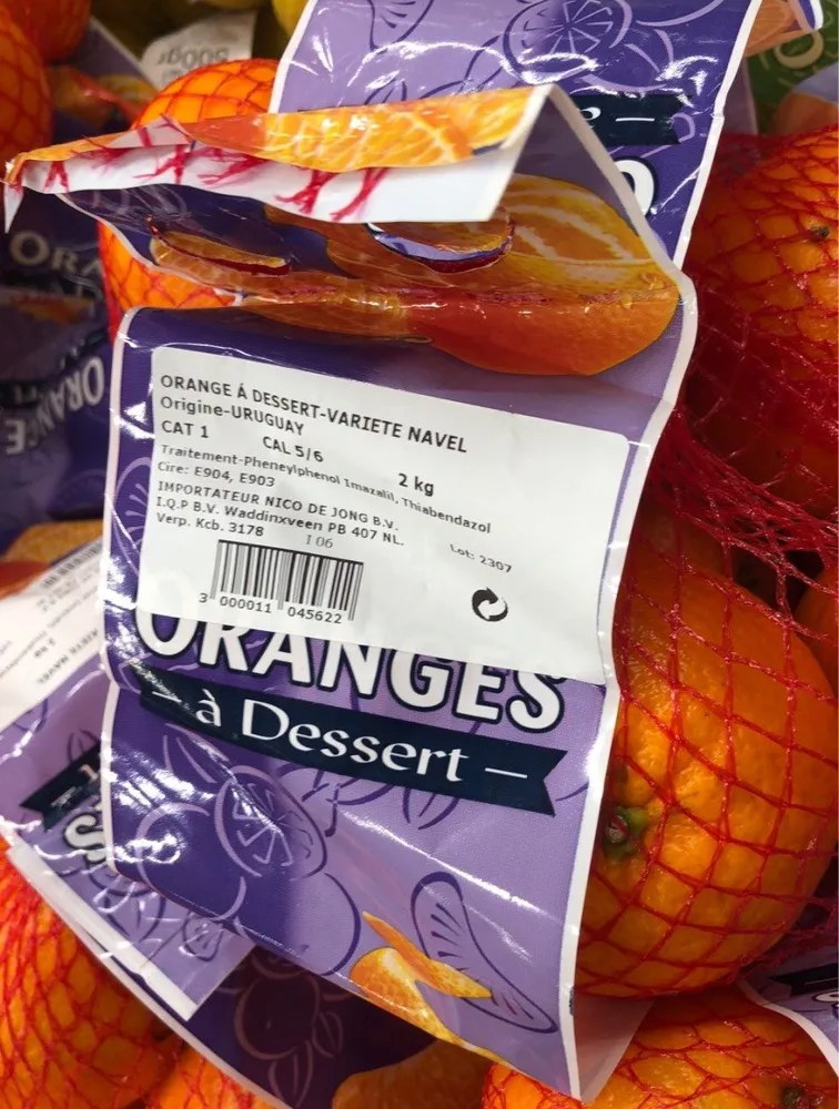 Orange a dessert