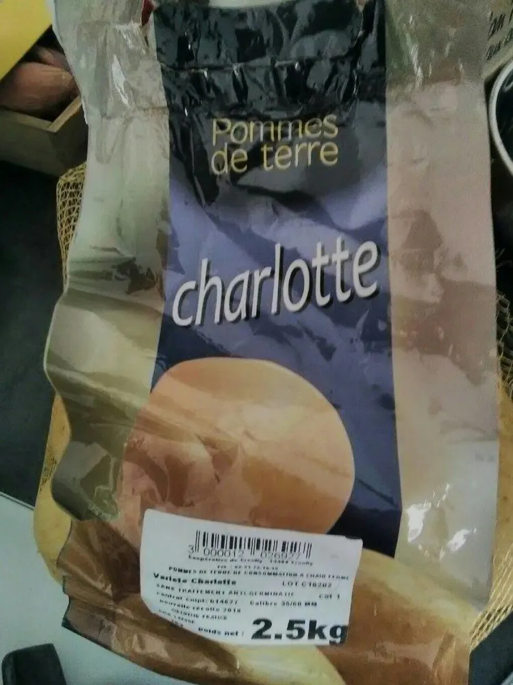 Pdt Raclette / Charlotte,