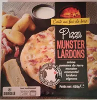 Pizza munster lardons