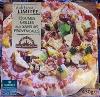 Pizza legumes grillés aux saveurs provencales