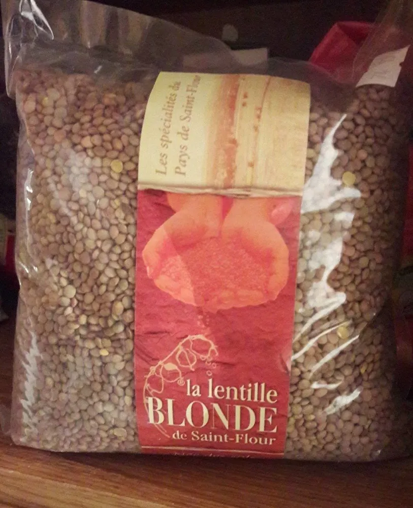 La lentille Blonde de Saint-Flour