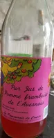 Pur jus de pomme framboise de l'avesnois