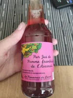 Pur jus de pomme framboise de l'Avesnois