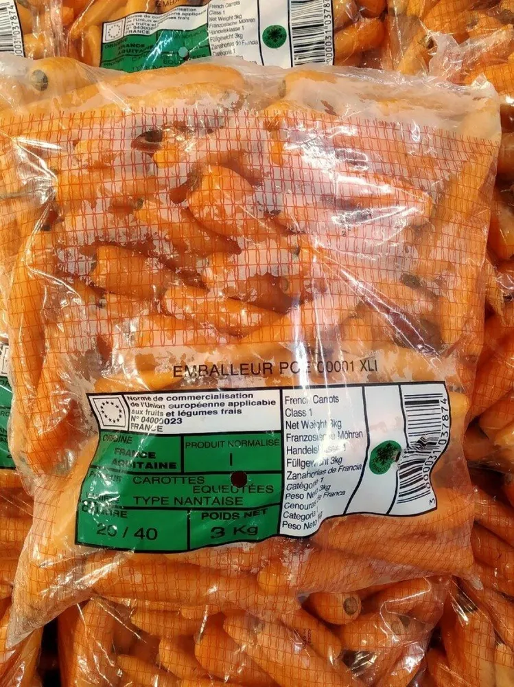 Carottes, le sachet