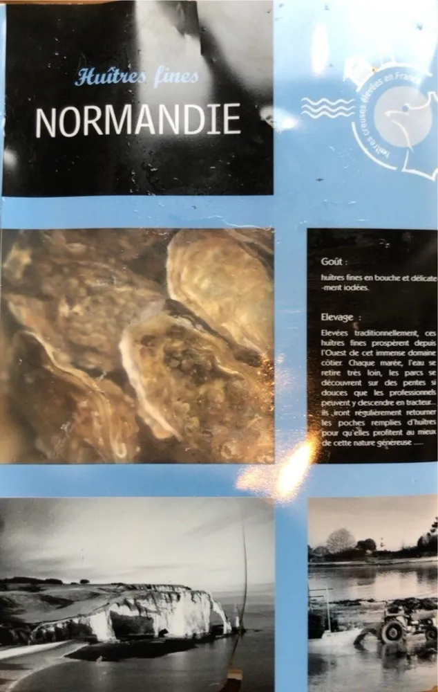 Votre poissonnier a sélectionné Huîtres fines NORMANDIE n°3