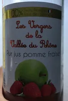 Pur jus pomme fraise