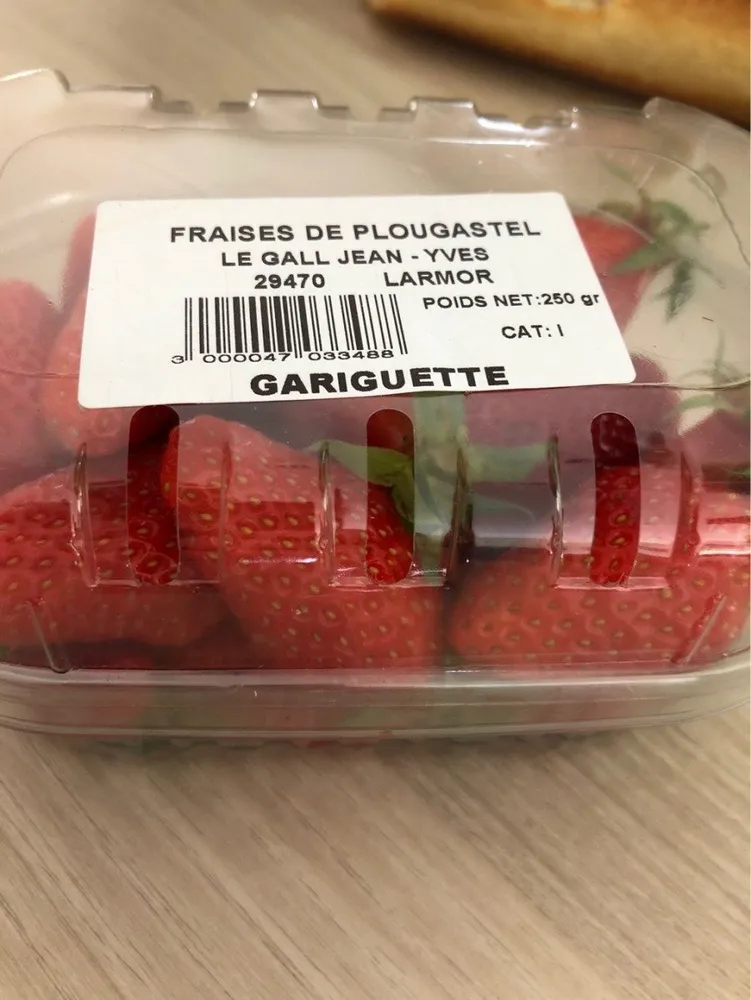 Fraise de plougastel ; GARIGUETTE