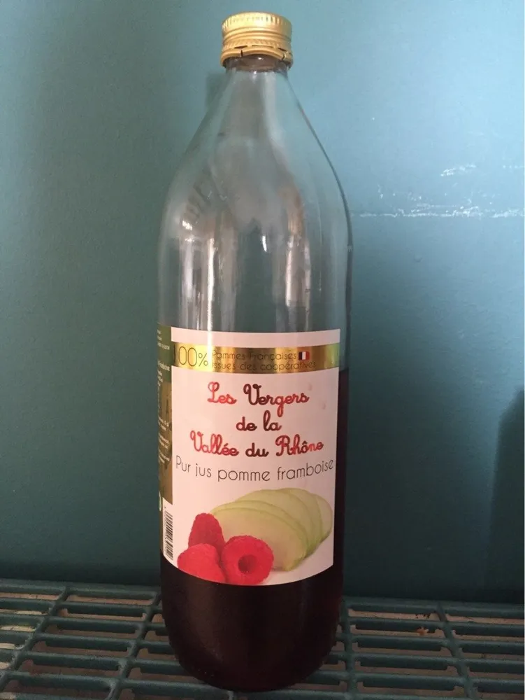 Pur jus pomme framboise