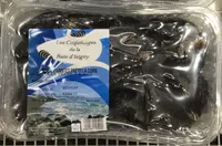 Moules vivantes prêtes à cuire