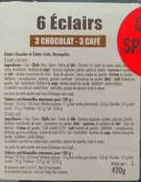 6eclairs 3chocolat 3 cafe
