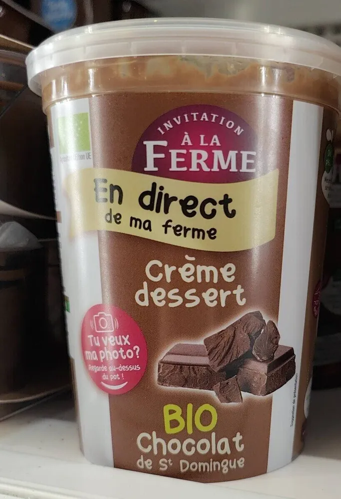 Creme dessert en direct de ma ferme