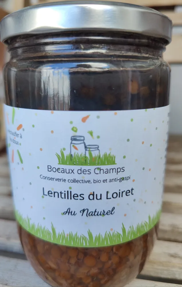 Lentilles du Loiret Au Naturel