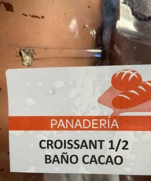 Croissant cacao