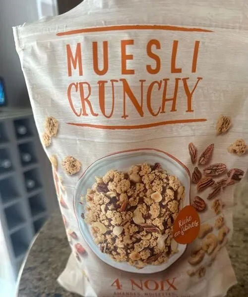 Muesli crunchy 4 noix