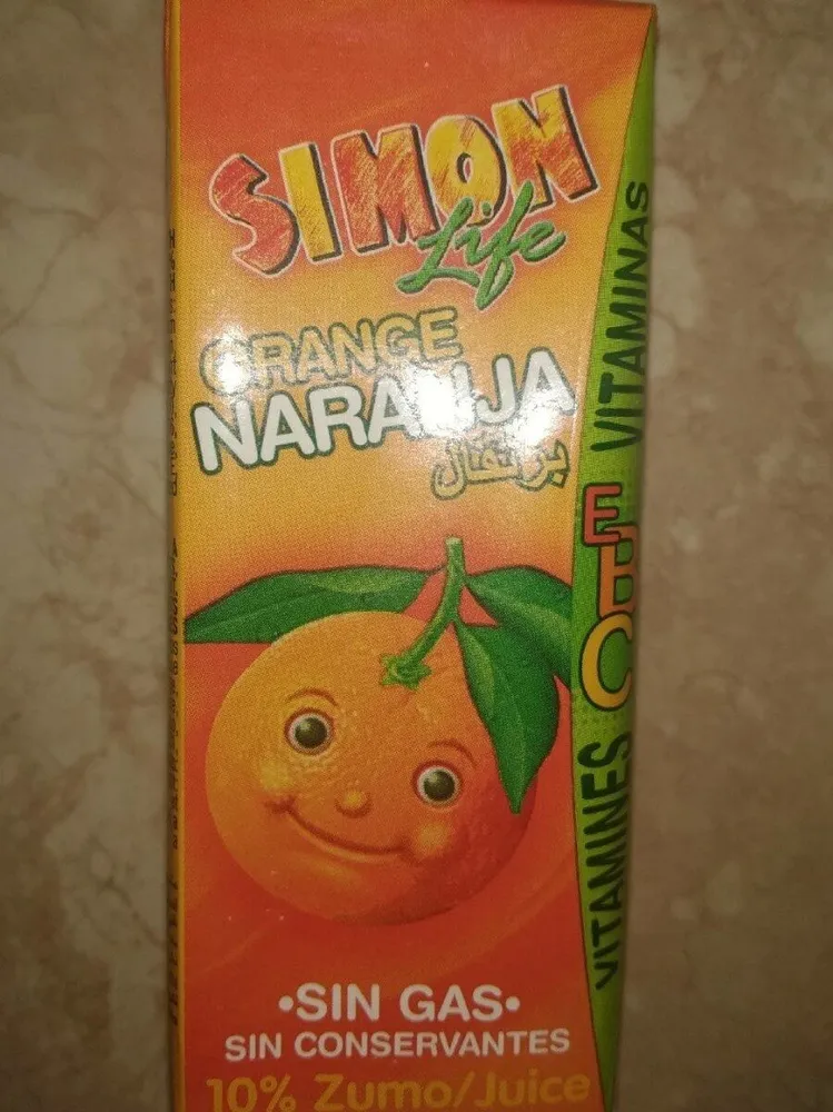 Zumo Don Simon naranja