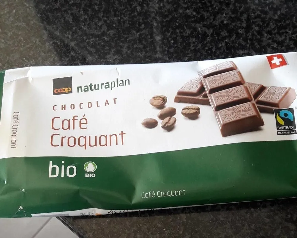 Chocolat café croquant