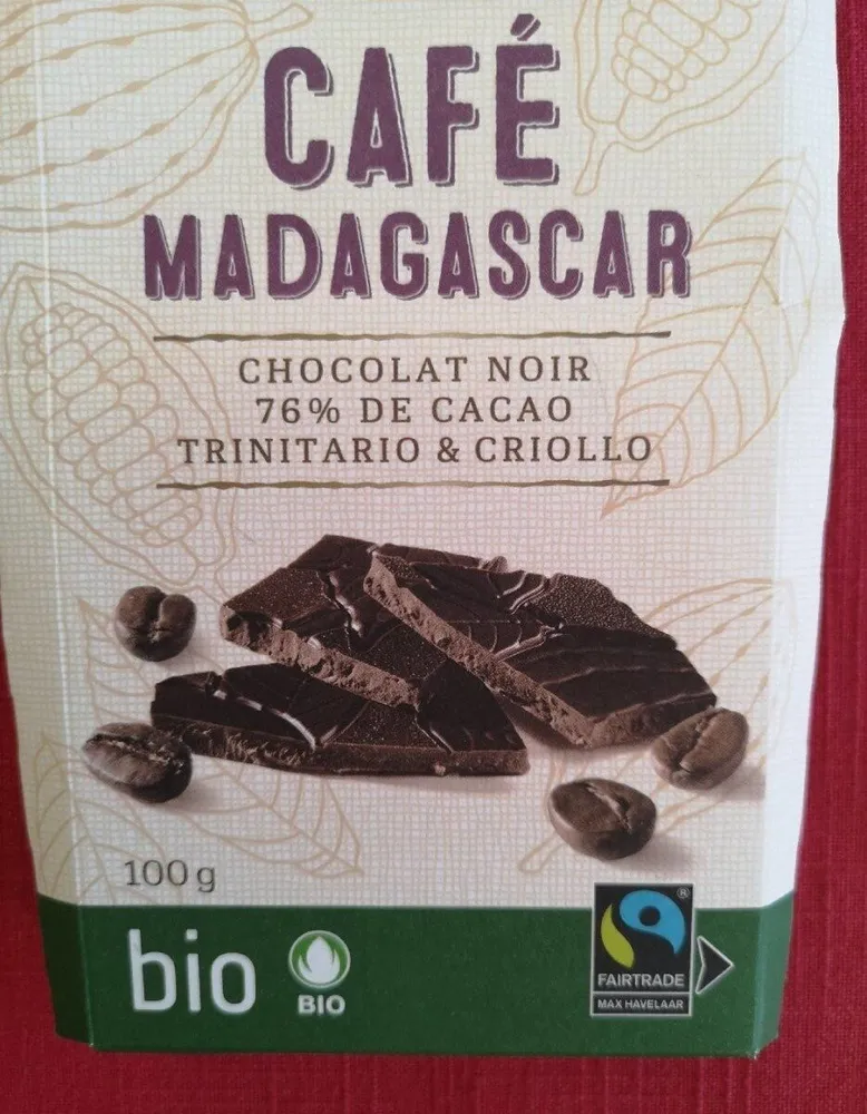 Café Madagascar - chocolat noir 76%