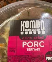 Asian salade porc teriyaki