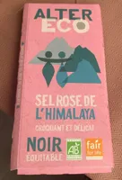 Chocolat noir sel rose de l’Himalaya