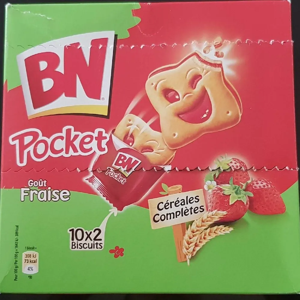 Biscuit fraise