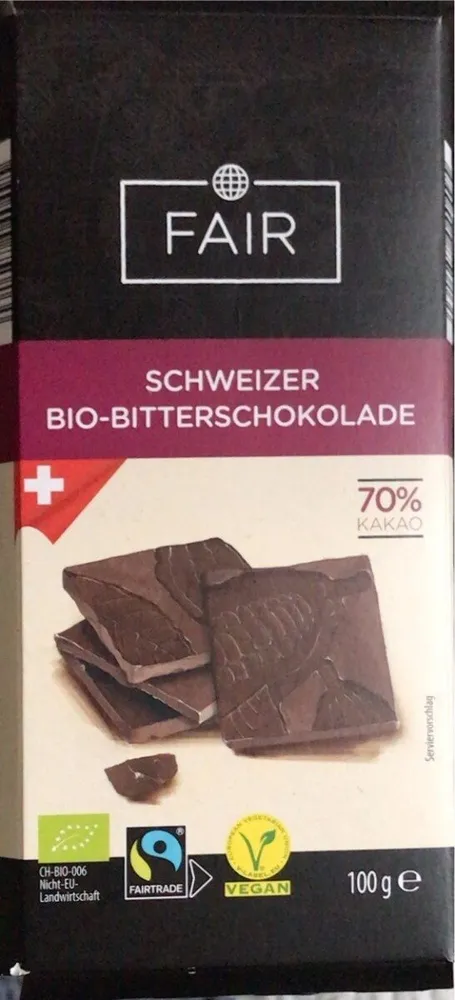 Schweizer Bio-Schokolade