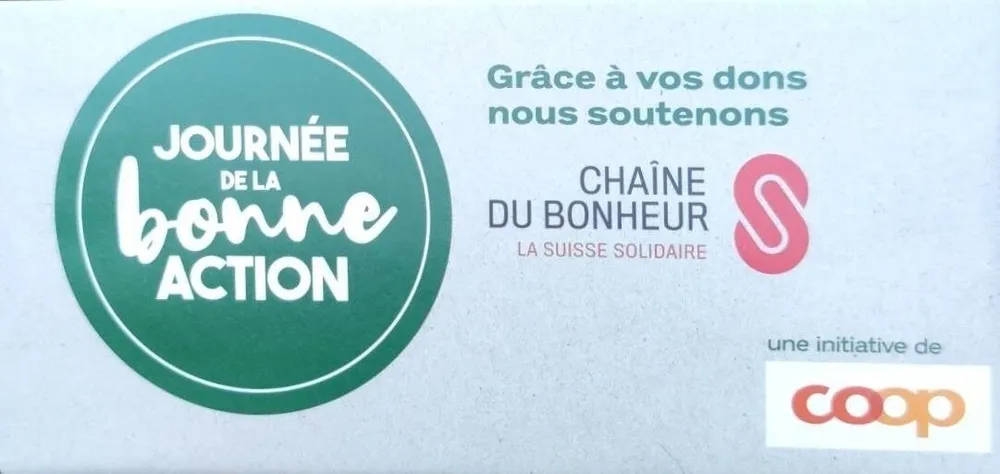 Chocolat Journée de la bonne action