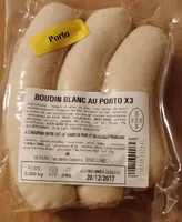 Boudin Blanc au porto