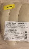 Boudin blanc forestier x3