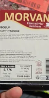 Boeuf cuit tranche